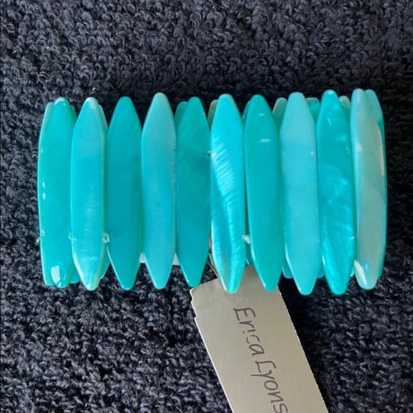 Erica Lyons Stretch Resin Bracelet - Picture 3 of 4